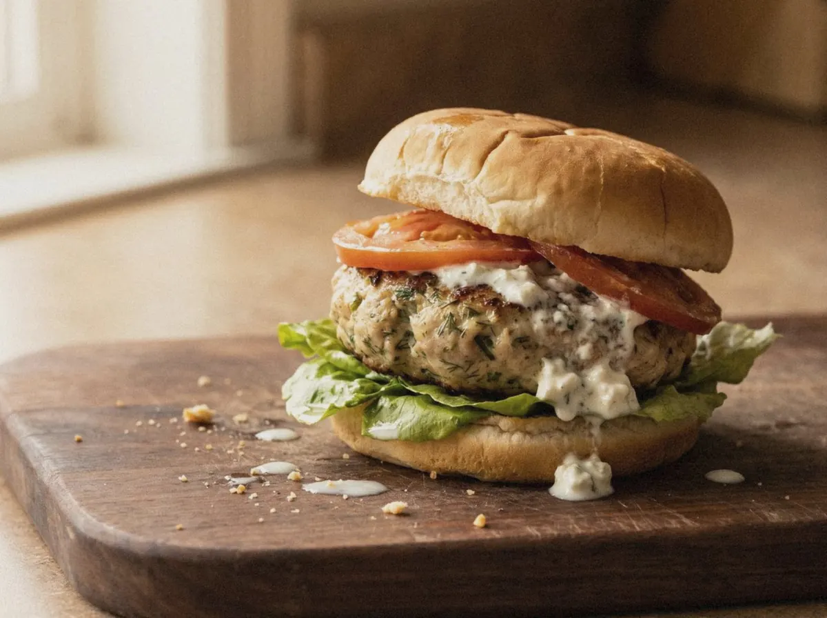 AI illustration of this burger, made from its recipe description